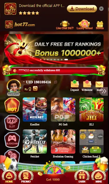 Hot77 Game 